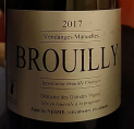 Brouilly Vendanges manuelles