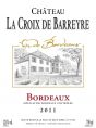 Château La Croix De Barreyre