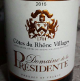 Domaine de la Présidente Côtes du Rhône