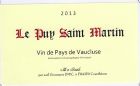 Vin De Le Puy Saint Martin