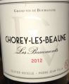 Chorey-Les-Beaune Les Beaumonts