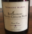 Pinot Noir - Domaine Marey