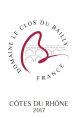 Domaine Le Clos Du Bailly - Côtes Du Rhône Aop