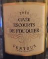 Cuvée Escourts de Fouquier
