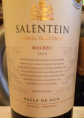 Salentein Malbec