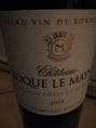 Château Roque Le Mayne
