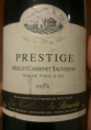 Prestige Merlot Cabernet Sauvignon