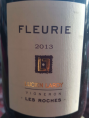 Fleurie Les Roches
