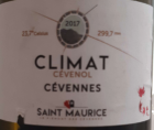 Cave Saint Maurice Climat Cevenol