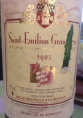 Saint-Emilion Grand Cru