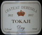 Tokaji Dry - Dereszla - 2012 - Blanc
