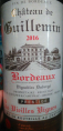 Château de Guillemin Vieilles Vignes Prestige