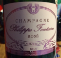 Champagne rosé - Philippe Fontaine