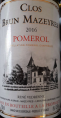 Clos Brun Mazeyres