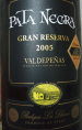 Pata Negra - Gran Reserva - Valdepenas