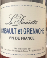 La Francette - Cinsault et Grenache