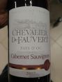 Chevalier de Fauvert Cabernet Sauvignon