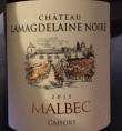 Malbec - Château La Magdelaine - 2012 - Rouge