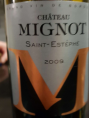 Château Mignot