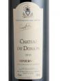 Château du donjon aoc minervois cuvée prestige - 12 mois en fûts