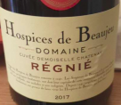 Cuvée Demoiselle Châteaux Régnié