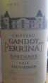 Château Gandoy Perrinat - Sauvignon