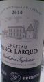 Château Prince Larquey Cuvée Premium