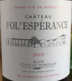 Château Fol'Esperance