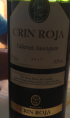 Crin Roja Cabernet Sauvignon