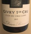 Givry 1er Cru - Clos du Cras Long