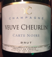 Carte Noire - Brut - Champagne Veuve Cheurlin - Non millésimé - Effervescent