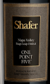 Shafer Napa Valley Stags Leap One Point Five