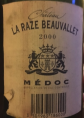 Château La Raze Beauvallet - Medoc