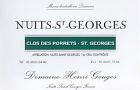 Nuits-Saint-Georges Premier Cru Clos des Porrets Saint Georges