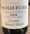 Pouilly-Fussé Cuvée Vieilles Vignes