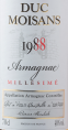 DUC MOISANS Armagnac