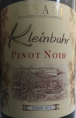 Alsace Pinot Noir