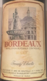 Bordeaux rouge