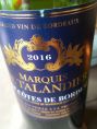 Marquis de Talandier - Blaye Côtes de Bordeaux