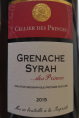 Grenache, Syrah...des Princes