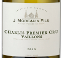 Chablis Premier Cru Vaillons