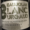 Beaujolais Blanc Burgaud