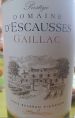 Domaine d'ESCAUSSES Gaillac «Cuvée Prestige»