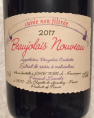 Beaujolais Nouveau Cuvée Non Filtrée