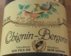 Chignin-Bergeron La Bergeronnelle
