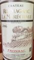 Château Roumagnac La Maréchale