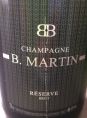 Champagne B. Martin