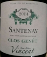Santenay Clos Genêt