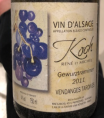 Gewurztraminer Vendanges Tardives