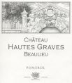 Château HAUTES GRAVES BEAULIEU